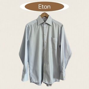 Eton Men's Sky Blue Dress Shirt